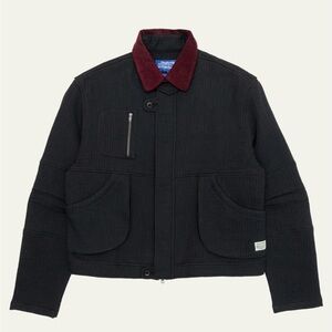 Paratodo Pine Blouson Jacket in Black Quilt